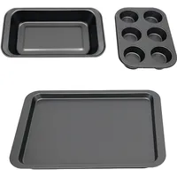 Relaxdays Backformen Set 3-tlg.