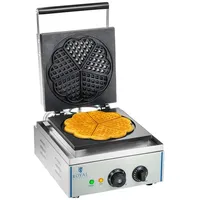 Royal Catering RCWM-1500-H Waffeleisen Schwarz