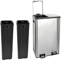 Svita Mülltrennsystem 60 l Silber