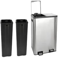 Svita Mülltrennsystem 60 l Silber