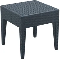 CLP Miami Beistelltisch 45 x 45 cm dunkelgrau