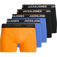 JACK & JONES JACTHEODORE SOLID TRUNKS blau/orange/schwarz/weiß XXL 5er