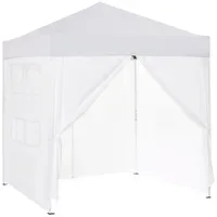 Outsunny Faltpavillon 2 x 2 m inkl. 4 Seitenteile