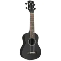 Cascha 3969 Sopran Ukulele Schwarz