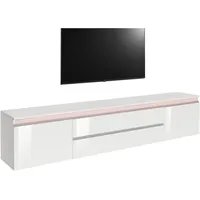 Home Affaire Lowboard HOME AFFAIRE "Magic,Lowboard,TV-Kommode,TV-Möbel,TV-Bank", weiß hochglanz, B:240cm
