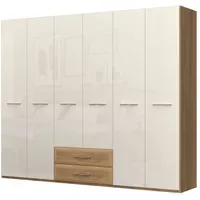 OTTO home Kleiderschrank OTTO HOME "Gala, beige hochglänzend UV