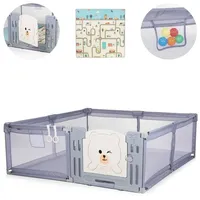 Chipolino Laufstall Amico Set Spielmatte 180 cm 200 cm)