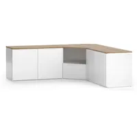 Vicco Wohnwand, Wido, Weiss/Sonoma, 3 Teile,