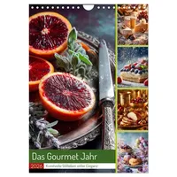 Calvendo Das Gourmet Jahr (Wandkalender 2026 DIN A4 hoch),