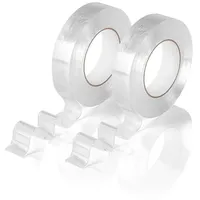 EasyMaxx Klebeband transparent 5 m 2er-Set