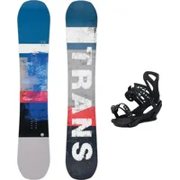 TRANS Snowboard Set FE 159 cm Blau + Sonic