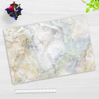 Cover-your-desk Schreibtischunterlage für Kinder Marmorplatte in bunten Farben, aus