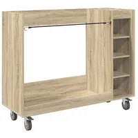 VidaXL Golf Schrank Mit Rad Uni Sonoma-Eiche 120 x