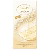 Lindt Lindor Weiß Schokoladentafel 100 g