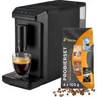 Tchibo Esperto mini Kaffeevollautomat Schwarz inkl. Kaffeeprobierset