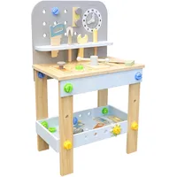 Vedes SpielMaus Holz Werkbank 40x26,5x65 cm