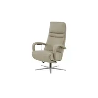 Hukla Relaxsessel Nick Leder, Mikrofaser 76 x 108 x