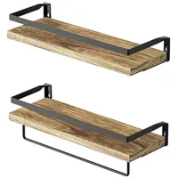 Relaxdays Wandregal 2-teilig 0 x 0 x 0 cm