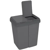 Testrut Ribelli Duo-Abfalleimer 25 l Anthrazit