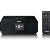 Lenco Stereo Internetradio schwarz