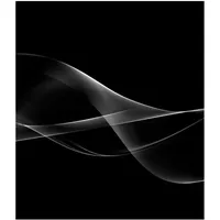 Wenko Küchenrückwand schwarz/weiß Glas 60x70 cm