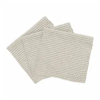 BLOMUS Set 3 Spültücher -Wipe Perla- | 100% Baumwolle