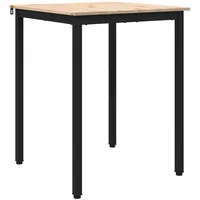 VidaXL Esstisch Natur 60 x 75 x 60 cm