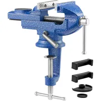 Vevor Schraubstock, 7,62 cm, Tischschraubstock mit 360°-Drehsockel, Werkbankschraubstock, Gusseisenkonstruktion,