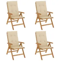 VidaXL Gartenstuhl 35 x 52 x 34 cm teak