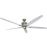 CasaFan 180 cm Deckenventilator chrom/schwarz
