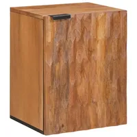 VidaXL Badezimmer Hängeschrank Braun 38 x 33 x 48