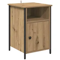 VidaXL Nachttisch Artisan-Eiche 40 x 42 x 60 cm