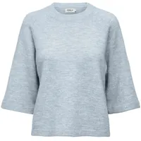 Only Damen, Onlsimoni 3/4 Pullover KNT Noos, Cashmere Blue,