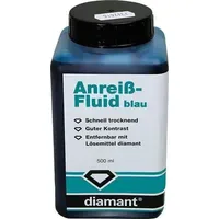 Diamant Anreiß-Fluid 500ml blau