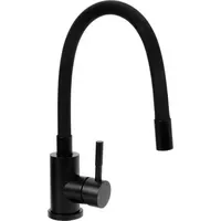 TRIZERATOP Flexible Küchenarmatur Schwarz