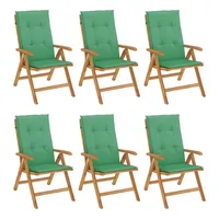 VidaXL Gartenstuhl 74,5 x 74,5 x 104 cm braun