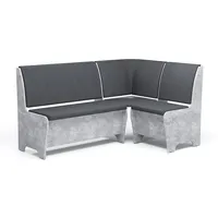 RODNIK Eckbank „Tunis“ Truhenbank gepolstert mit Stauraum unter den