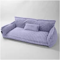Noviclass-shop Hundesofa | Katzensofa 'Chaffar' | Flieder XXL (140cm))