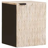 VidaXL Badezimmer Hängeschrank Weiß 38 x 33 x 48