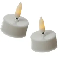 441 LED Teelichter 3,8 cm weiß 2 St.