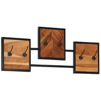 VidaXL Wandgarderobe 90 x 1 x 35 cm Akazie