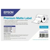 Epson Prem. Matte Label 102x51mm 650 Etiketten, Die-Cut