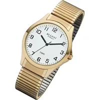 REGENT Armbanduhr Regent Zugarmband gold mittel (ca. 39mm) |