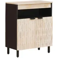 VidaXL Sideboard 60 x 33 x 75 cm Weiß