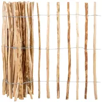 Voss.garden Staketenzaun 500 x 120 cm Haselnuss