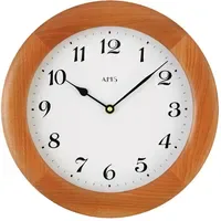 AMS Wanduhr W929/9 7,0 cm braun