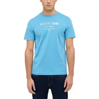 Mustang Herren T-Shirt Style Austin, blau - S