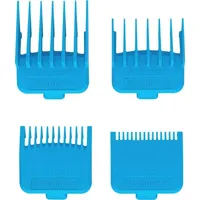 Gamma Piu Gamma+ Aufsteckkammset Blau 4-Stück mit Doppelmagnet