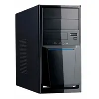 Azza Linkworld 7271-23 Computer-Gehäuse Midi Tower Schwarz