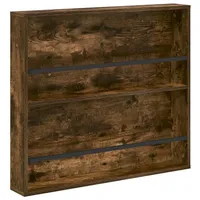 VidaXL Magazinregal Geräucherte Eiche 80 x 12 x 70